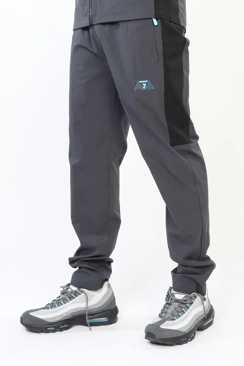 GRIID Ridge Tracksuit - Shadow Grey/Phantom Black/Electric Blue