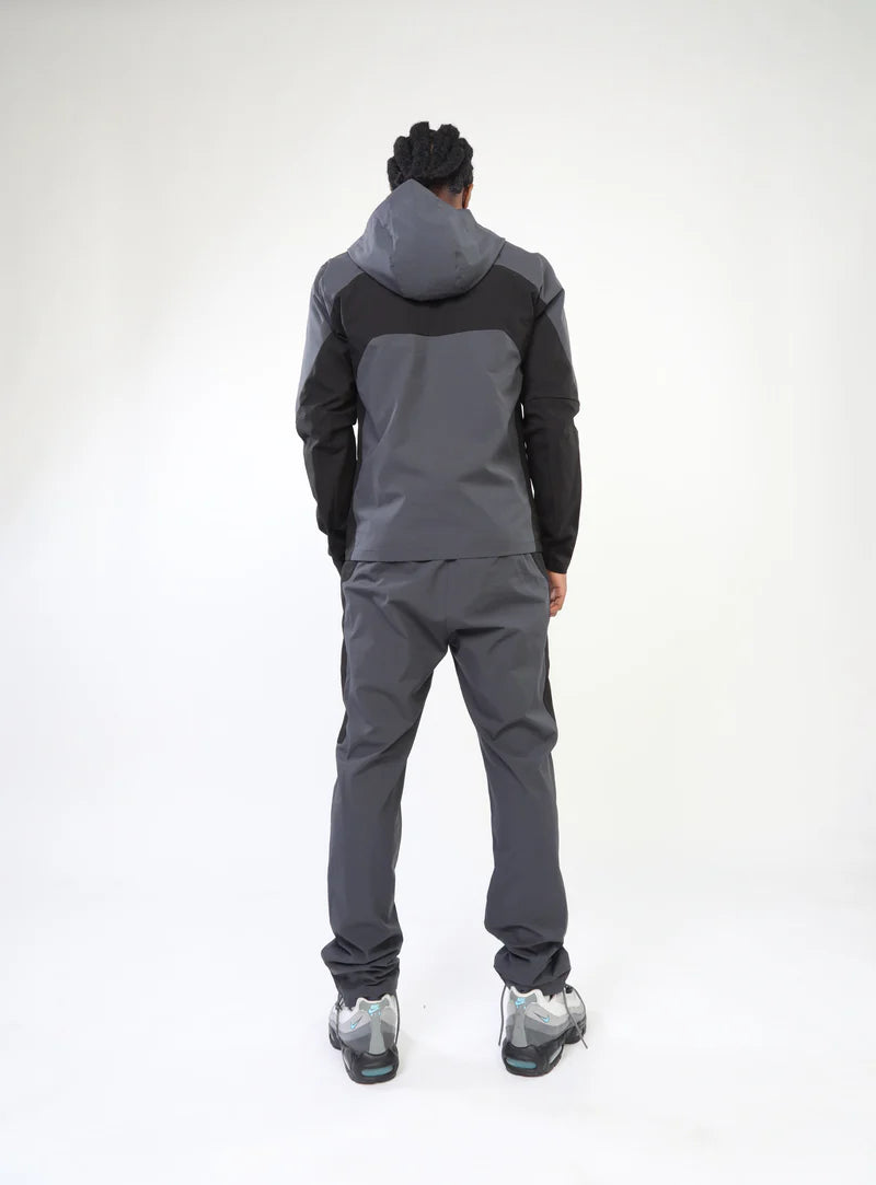GRIID Ridge Tracksuit - Shadow Grey/Phantom Black/Electric Blue