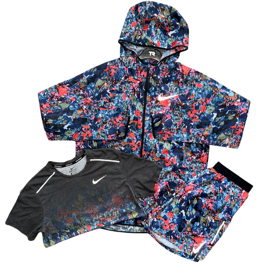 Nike Purple Floral 3-Piece Set