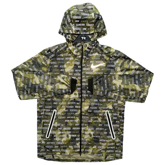 Nike Forest Green Ghost Flash Reflective Jacket