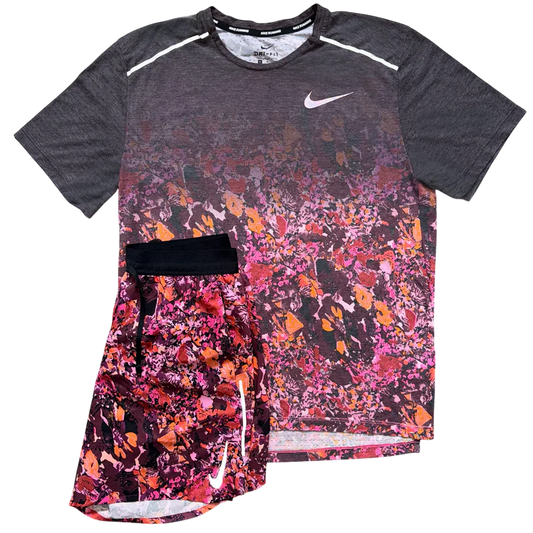 Nike Pink Floral Set