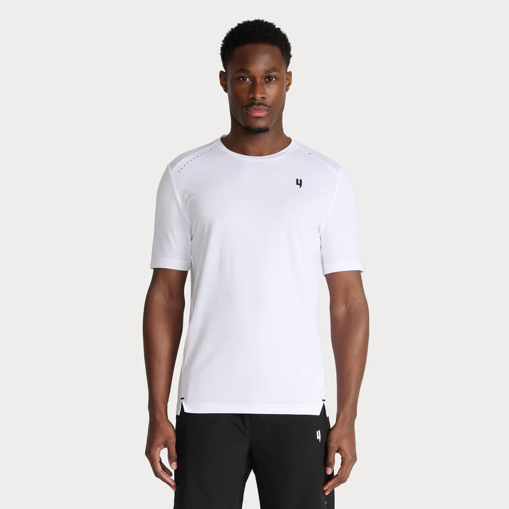 Yelir Performance Tee White