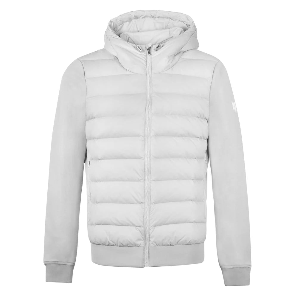 Yelir Quilted Panel Jacket Grey